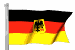 German waving flag